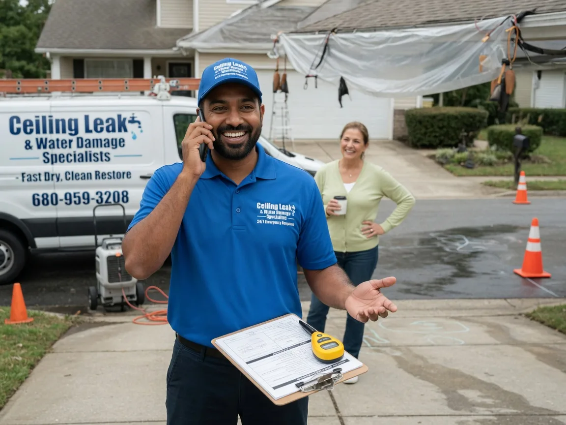 Ceiling Leak Cleanup Taylor, TX FAQs